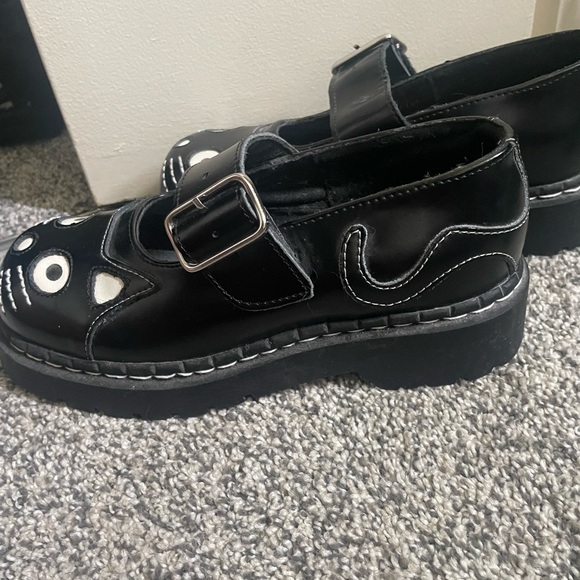 T.U.K. Shoes T2025 Black Kitty Mary Jane Black US W 6 - Picture 5 of 5
